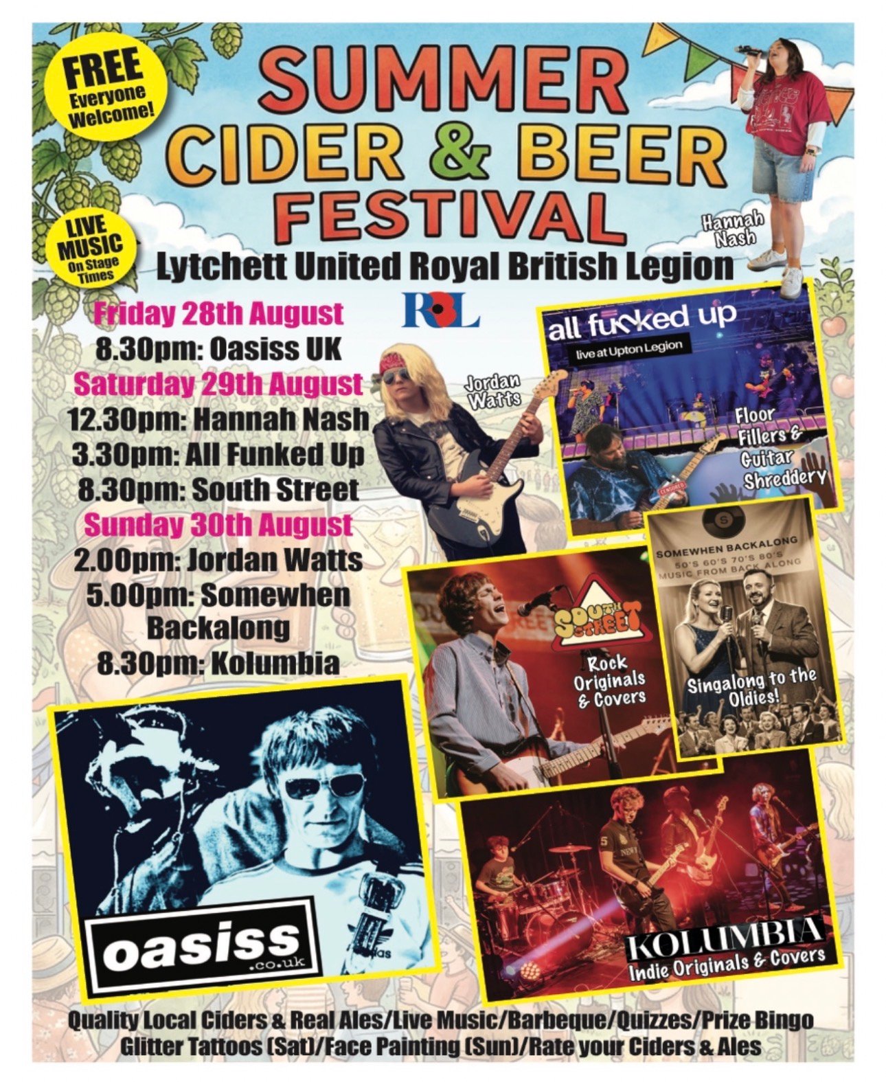 Summer Cider & Beer Festival - Bank Holiday August Weekend